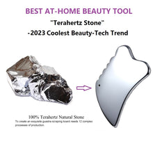 Load image into Gallery viewer, SAEEYCUE Terahertz Stone Facial Body Gua Sha Massager Energy Beauty Tools