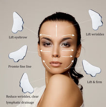 Load image into Gallery viewer, SAEEYCUE Terahertz Stone Facial Gua Sha Massager Energy Beauty Tools