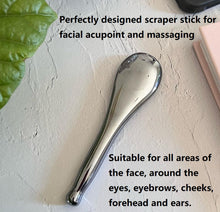 Load image into Gallery viewer, SAEEYCUE Terahertz Stone Facial Gua Sha POWER PADDLE Massager Facial Energy Beauty Tools