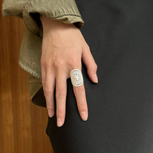 Load image into Gallery viewer, SANLUYI Handmade Adjustable Silver filigree Rings