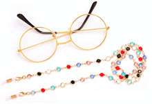 Load image into Gallery viewer, VINCHIC Colorful Beaded Eyeglass Chain Sunglass Holder Strap Eyeglass Necklace Chain Cord for Women (colorful)