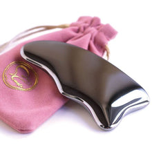 Load image into Gallery viewer, SAEEYCUE Authentic Terahertz Stone Gua Sha Massager Scraping Tools Facial Energy Beauty Tools