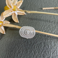Load image into Gallery viewer, SANLUYI Handmade Adjustable Silver filigree Rings