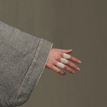 Load image into Gallery viewer, SANLUYI Handmade Adjustable Silver filigree Rings