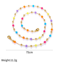 Load image into Gallery viewer, Candy Beads Sunglasses Chain Mask Chain