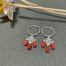 Load image into Gallery viewer, Infinite Knot Earrings Endless Knot Silver Earrings