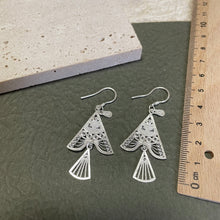 Load image into Gallery viewer, SANLUYI Ethnic Fine Silver Fish shaped Earrings