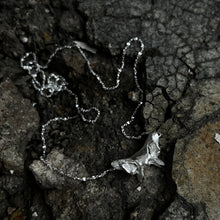 Load image into Gallery viewer, Butterfly Bone Silver Necklace - Unique & Distinctive Style