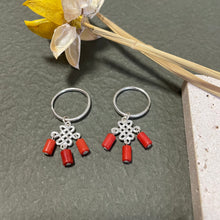 Load image into Gallery viewer, Infinite Knot Earrings Endless Knot Silver Earrings