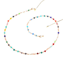 Load image into Gallery viewer, Colorful Beaded Eyeglass Chain Sunglass Holder Mask Chain