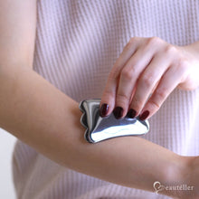 Load image into Gallery viewer, SAEEYCUE Terahertz Stone Gua Sha Scraping Tools Facial Energy Beauty Tools