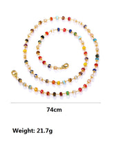 Load image into Gallery viewer, Rainbow Beads Sunglasses Chain Mask Chain
