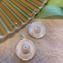 Load image into Gallery viewer, SANLUYI Hat-shaped Sterling Silver Earrings