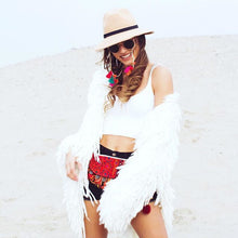 Load image into Gallery viewer, Boho Tassel Sunglasses Chain Mask Chain