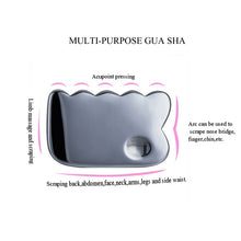 Load image into Gallery viewer, SAEEYCUE Authentic Terahertz Stone Gua Sha Massager Scraping Tools Facial Energy Beauty Tools
