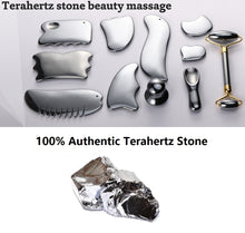 Load image into Gallery viewer, SAEEYCUE Terahertz Stone Gua Sha Scraping Tools Facial Energy Beauty Tools