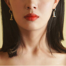 Load image into Gallery viewer, SANLUYI Minimalist Ethnic Silver Earrings