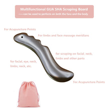Load image into Gallery viewer, Genuine Sibin Bian Stone Gua Sha Facial Body Massage Tools 5A Quality Lymphatic Drainage Massage Tool
