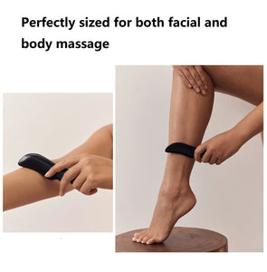 Genuine Sibin Bian Stone Gua Sha Facial Body Massage Tools 5A Quality Lymphatic Drainage Massage Tool