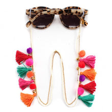 Load image into Gallery viewer, Boho Tassel Sunglasses Chain Mask Chain
