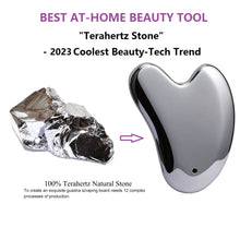 Load image into Gallery viewer, SAEEYCUE Terahertz Stone Gua Sha Massager Scraping Tools Facial Energy Beauty Tools
