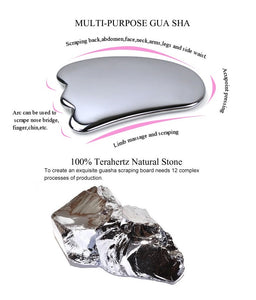 SAEEYCUE Terahertz Stone Gua Sha Scraping Tools Facial Energy Beauty Tools