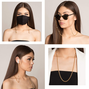 CHIC MINIMAILIST Sunglasses Chain Mask Chain
