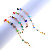 Load image into Gallery viewer, Colorful Beaded Eyeglass Chain Sunglass Holder Mask Chain
